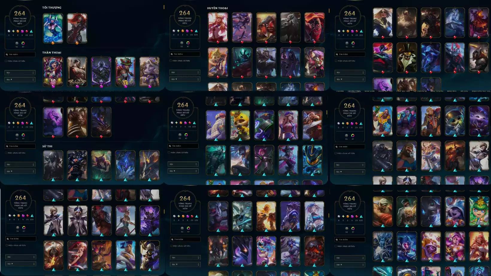 LOL 264 SKIN DARIUS VINH QUANG HÀNG HIỆU, MODERKAISER ÁC QUỶ TRO TÀN(MẪU MẮT, ĐA SẮC) TFT ĐỦ CHƠI
