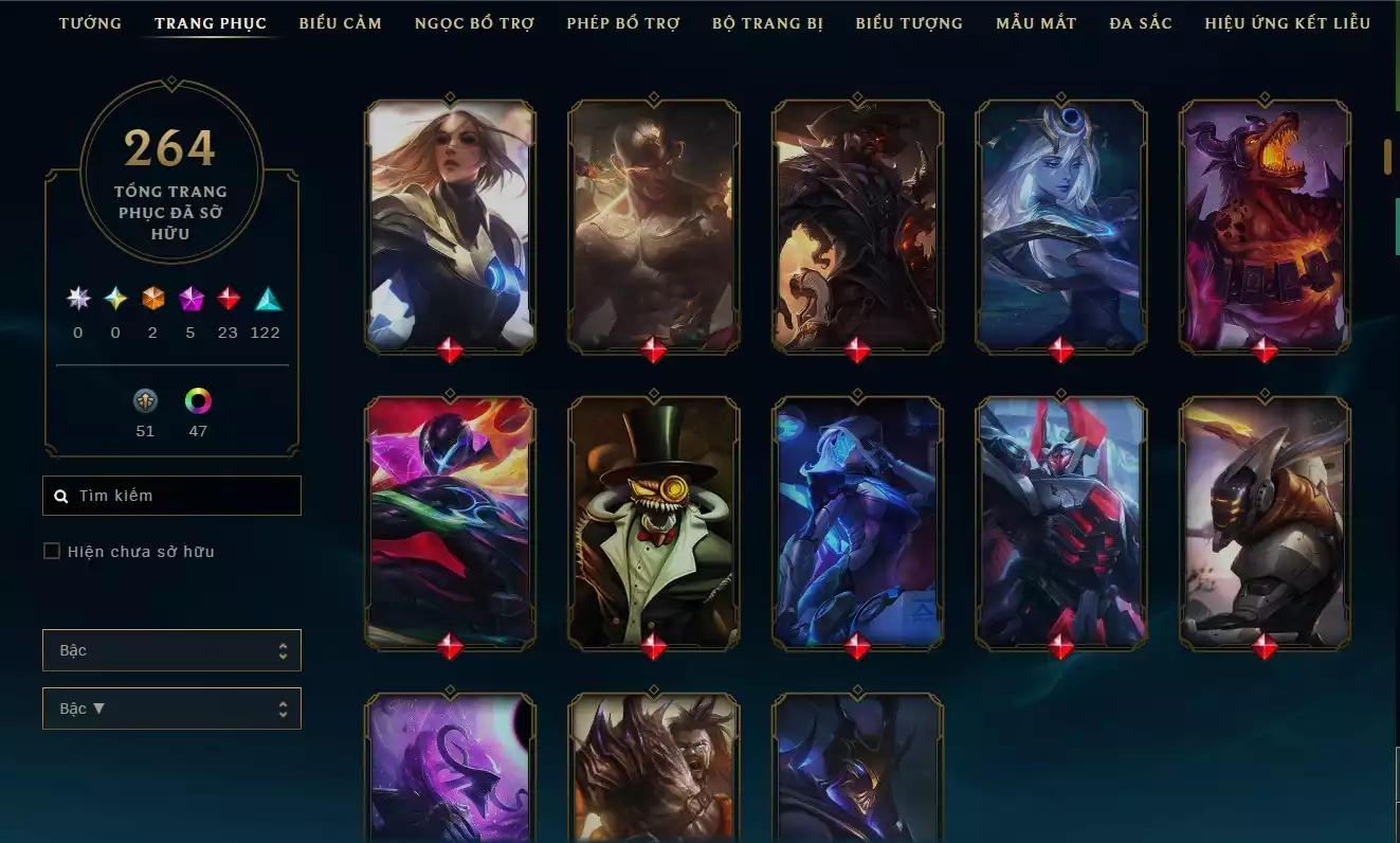 Ảnh LOL 264 SKIN DARIUS VINH QUANG HÀNG HIỆU, MODERKAISER ÁC QUỶ TRO TÀN(MẪU MẮT, ĐA SẮC) TFT ĐỦ CHƠI