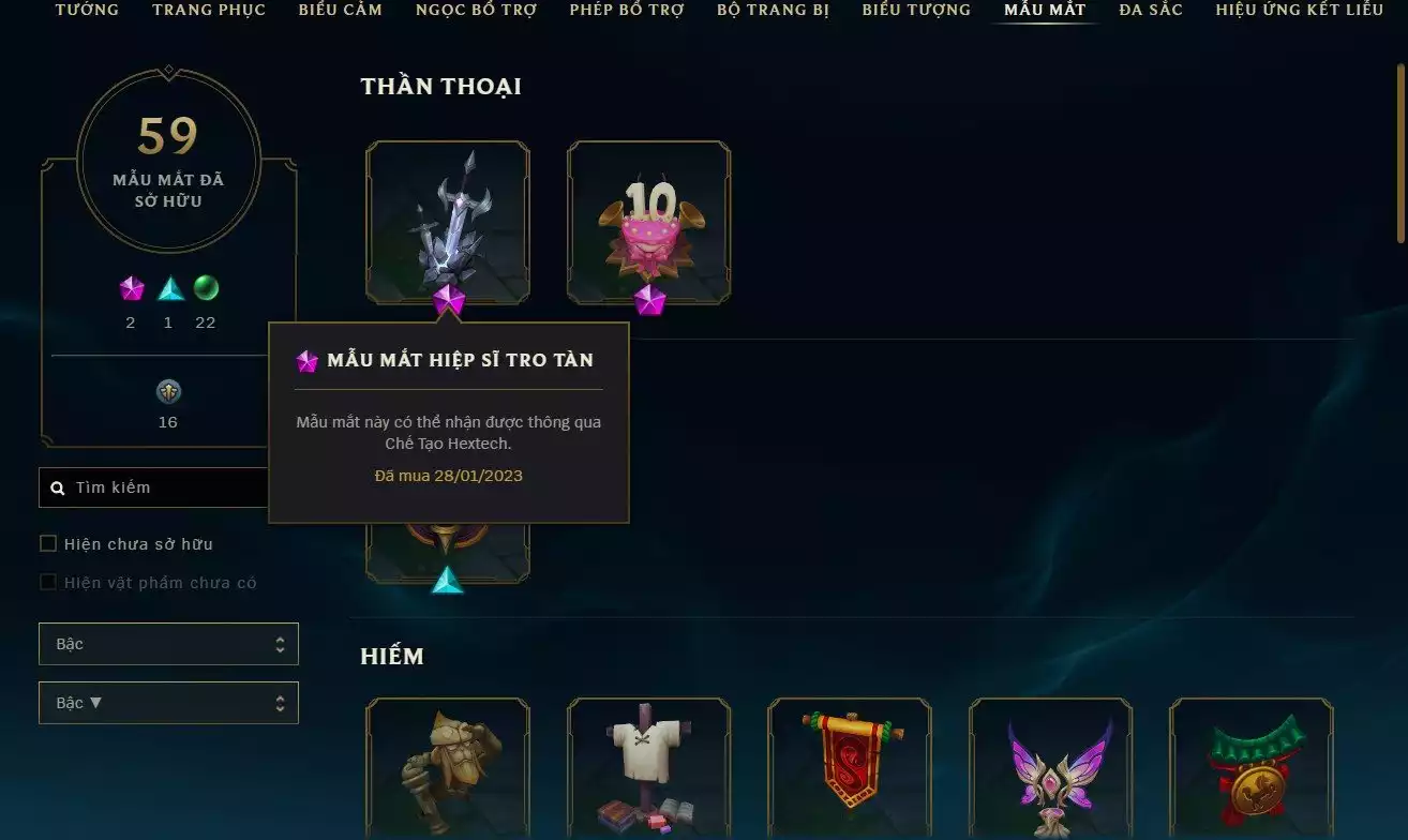Ảnh LOL 264 SKIN DARIUS VINH QUANG HÀNG HIỆU, MODERKAISER ÁC QUỶ TRO TÀN(MẪU MẮT, ĐA SẮC) TFT ĐỦ CHƠI