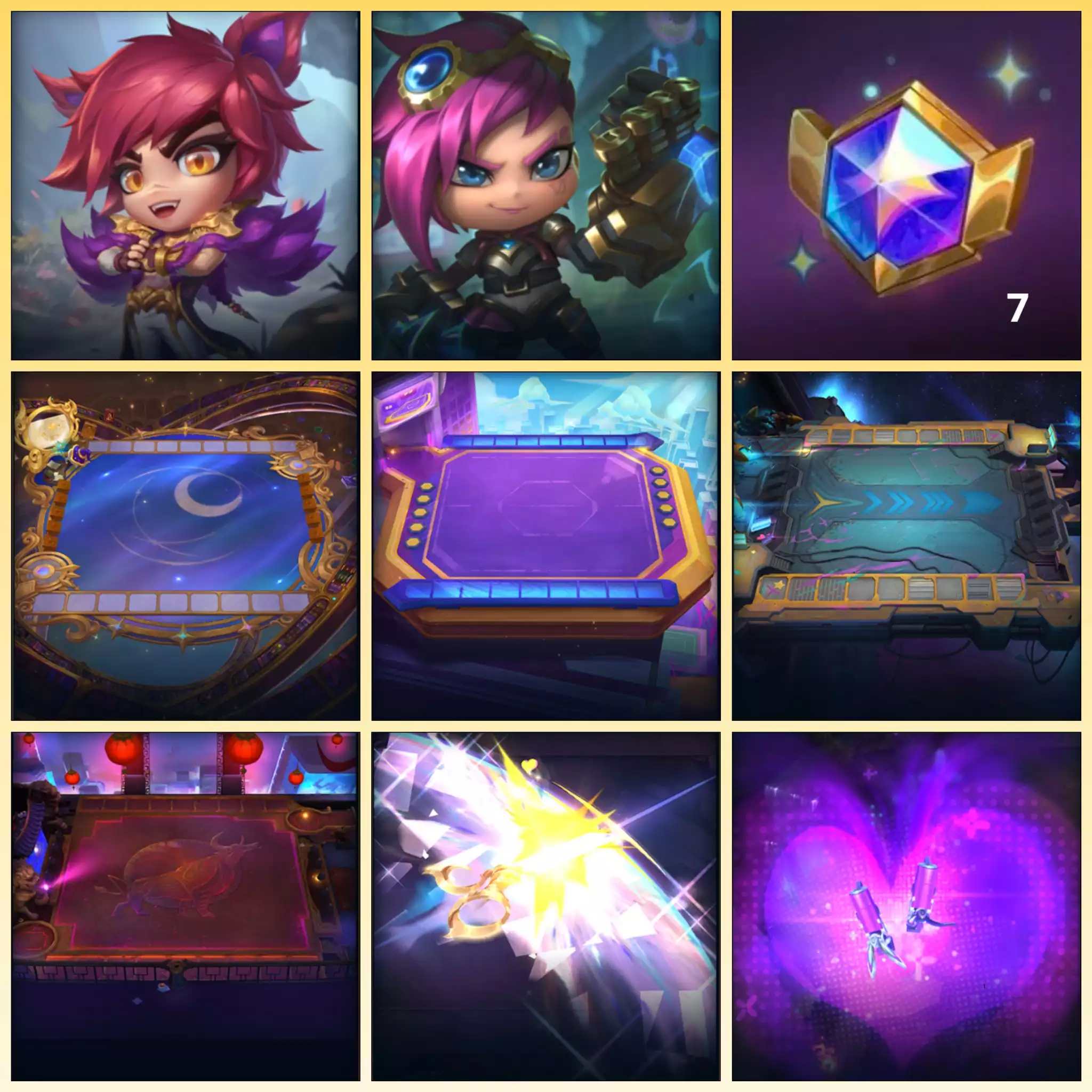 Ảnh 🎭 TFT 2 Linh Thú Tí Nị Xanh 7 Huy chương 🏅 Sân Pass cực đẹp 🏟️ Chưởng lực Xoẹt Xoẹt Tiệm Trà – Hàng Hiệu ⚡ 🎮 LOL 181 Skin 🎨 (nhiều skin đẹp, dễ nhìn) Skin nổi bật: ✦ Darius Lang Vương 👑 ✦ Leesin Nộ Long Cước 🐉 ✦ Jayce Arcane Kẻ Sống Sót 🔮 ✦ Yone Cao Bồi 🤠